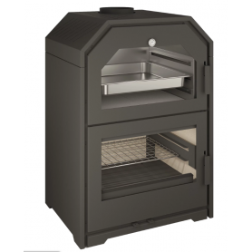 CHIMENEA CON HORNO MODELO FORNO 60 VISTO DE FERLUX
