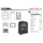 CHIMENEA CON HORNO MODELO FORNO 60 VISTO DE FERLUX