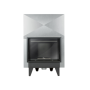 CHIMENEA CALEFACTORA PARA RINCÓN MODELO ITACA 80 R12 ECO - LACUNZA