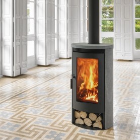 ESTUFA A LEÑA MODELO LAMBDA DE DENIA STOVES