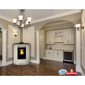 ESTUFA DE PELLET DE RINCON BRONPI MODELO PRINCESA 11 KW