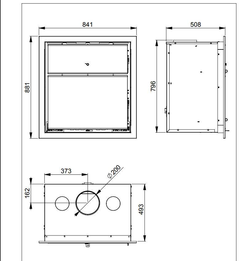 HORNO INSERTABLE CON TURBINA BRONPI SERIE DENVER - Imagen 6