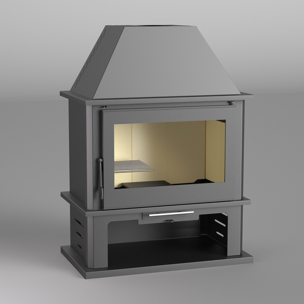 ESTUFA LEÑA FM MODELO M-300 - Imagen 2