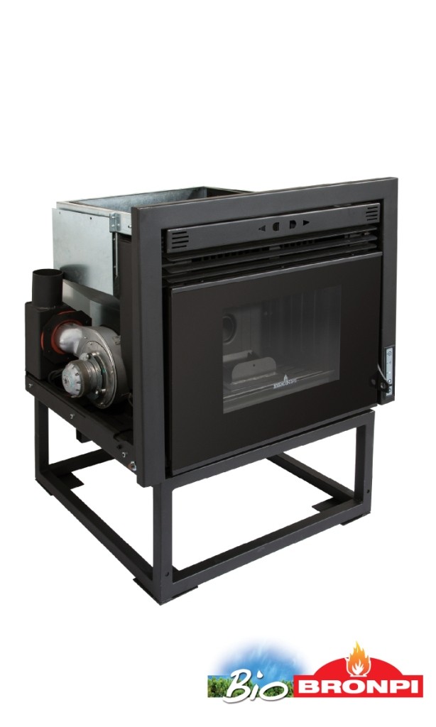 INSERTABLE DE PELLET BRONPI MODELO NEVA 10 KW - Imagen 3