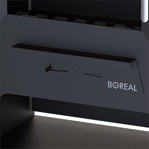 ESTUFA DE LEÑA CON HORNO BOREAL MODELO ECO 200H - Imagen 3