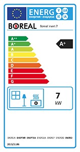 ESTUFA DE PELLET INSERTABLE BOREAL MODELO INSERT 7 KW - Imagen 5