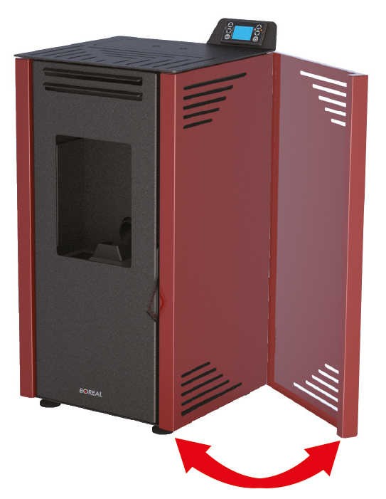 ESTUFA DE PELLET BOREAL 6 KW - Imagen 4