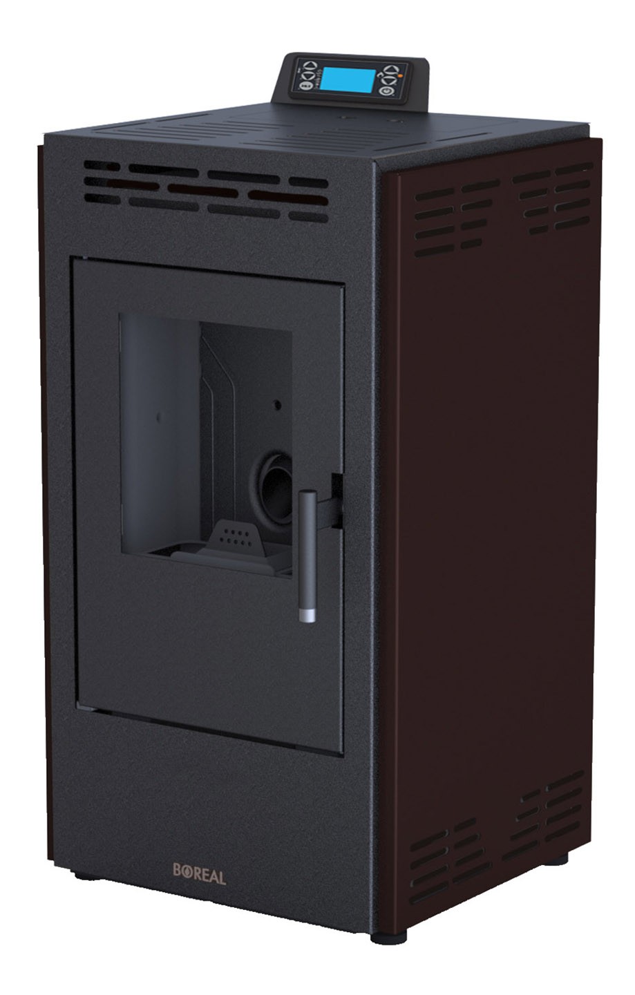 ESTUFA DE PELLET SIN CÁMARAS BOREAL MODELO BOREAL 9 KW - Imagen 3