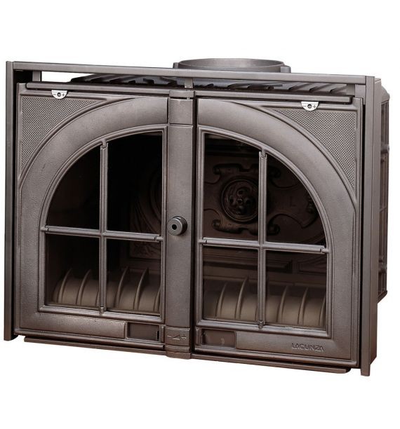 ESTUFA DE LEÑA INSERTABLE LACUNZA MODELO SARA 20 KW - Imagen 5