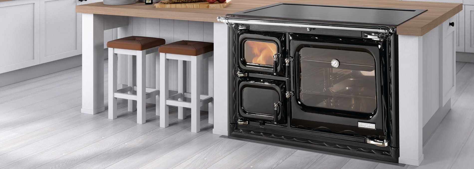 HERGOM COCINA DOMÉSTICA MODELO CERRADO DEVA 100 ISLA SE - Imagen 3