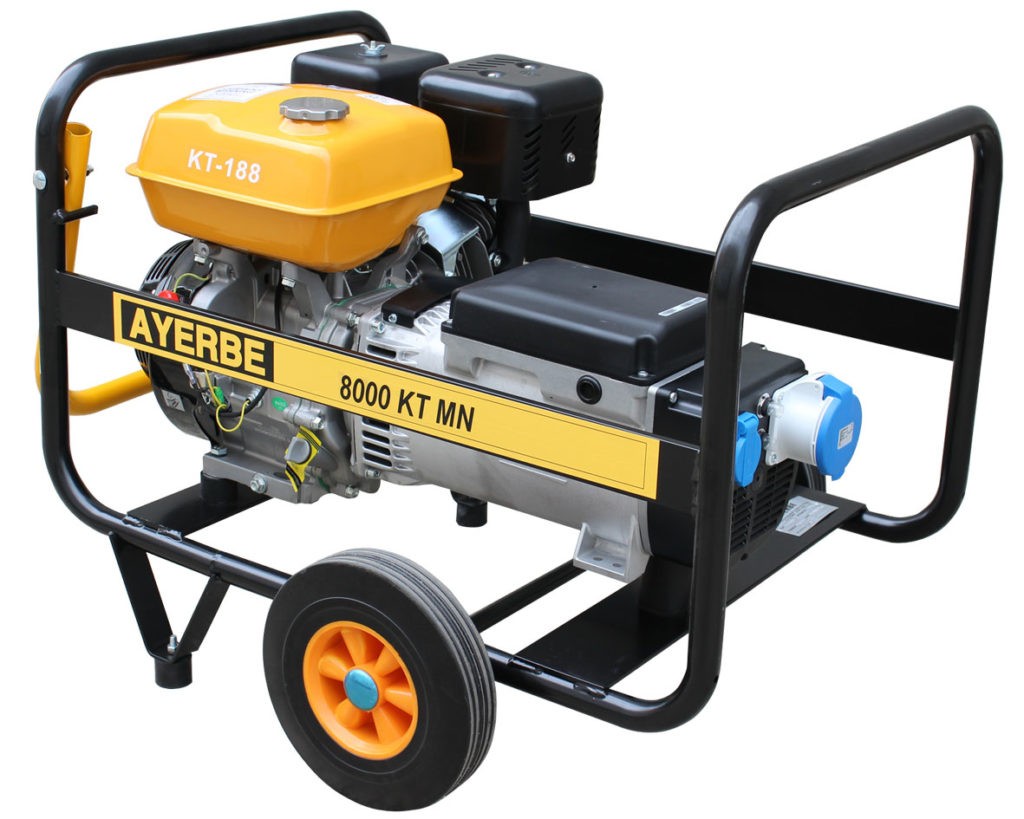 GENERADOR AYERBE MOTOR KIOTSU 8000 MONOFÁSICO - Imagen 2