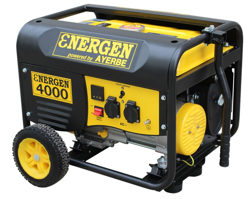 GENERADOR AYERBE ENER-GEN 4000 MOTOR KIOTSU 170 - Imagen 2