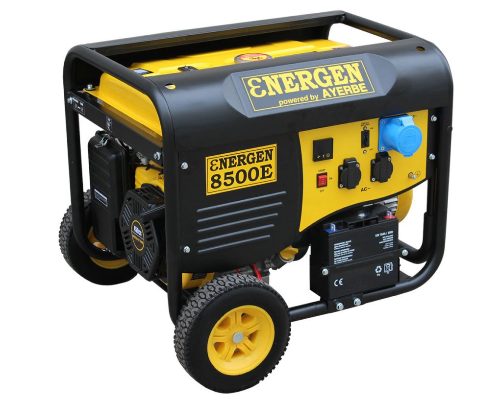 GENERADOR AYERBE ENER-GEN 8500 MOTOR KIOTSU 210 ELECTRICO