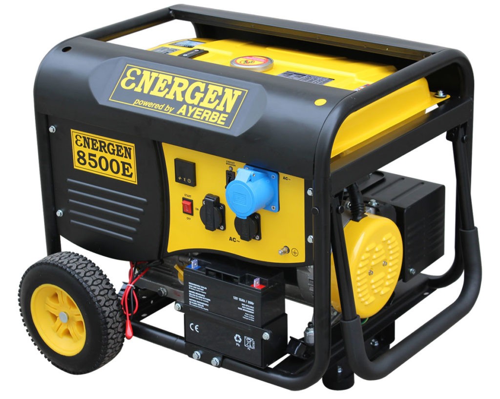 GENERADOR AYERBE ENER-GEN 8500 MOTOR KIOTSU 210 ELECTRICO - Imagen 2
