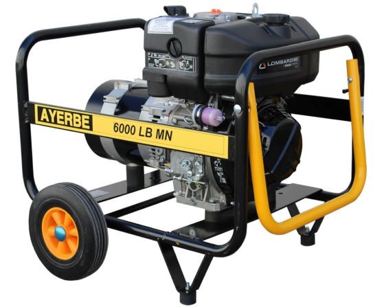 GENERADOR DIESEL LOMBARDINI 6000 MONOFÁSICO