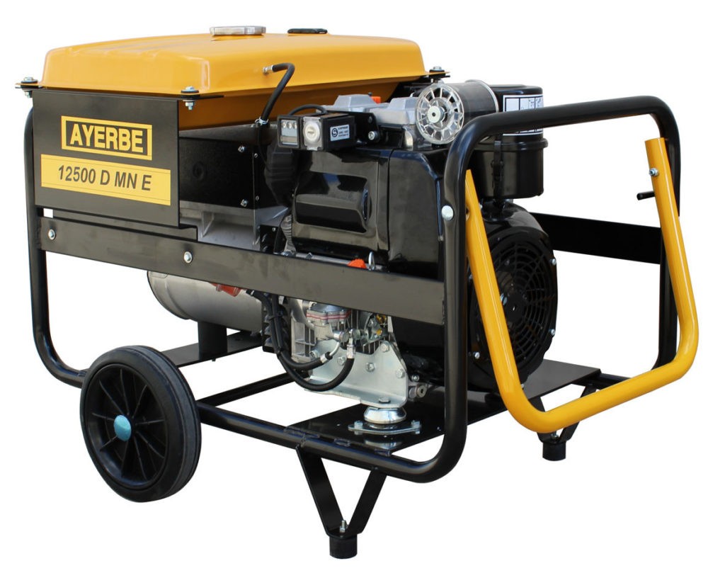 GENERADOR DIESEL LOMBARDINI 12500 ARRANQUE ELECTRICO