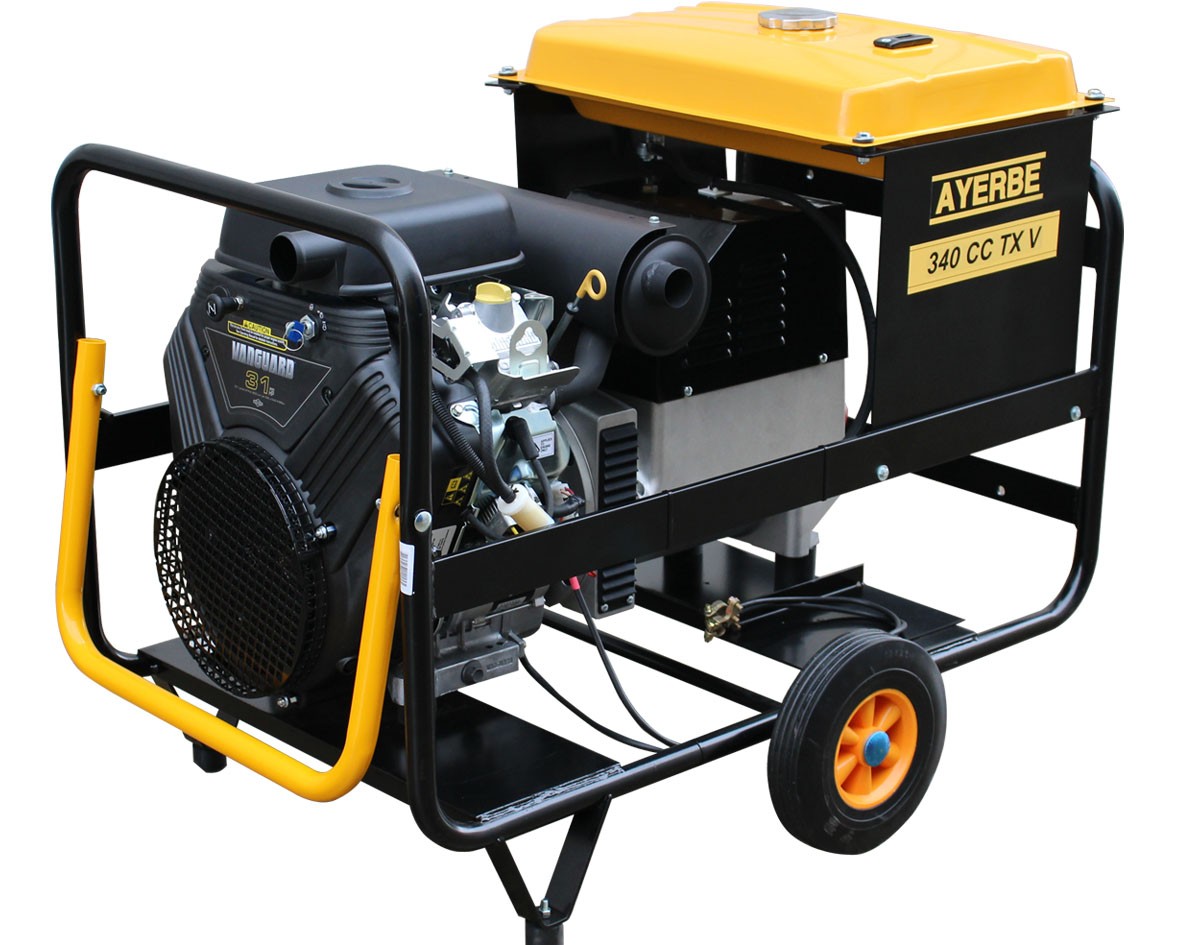 GRUPOS ELECTRÓGENOS Y MOTOSOLDADURAS - AYERBE 340 CC – V