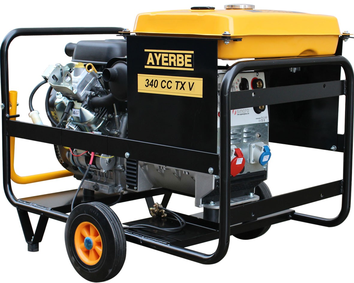GRUPOS ELECTRÓGENOS Y MOTOSOLDADURAS - AYERBE 340 CC – V - Imagen 2