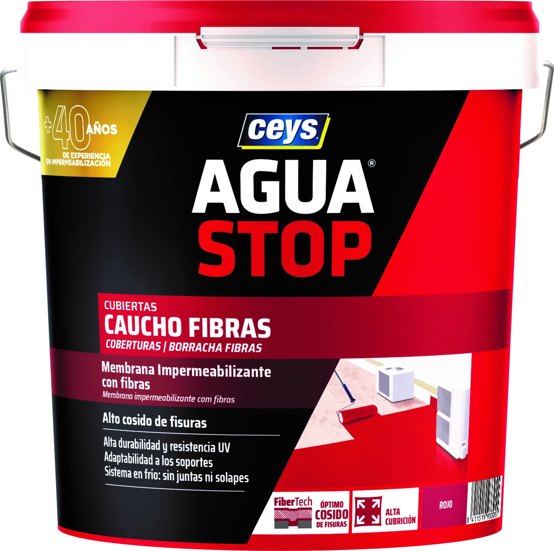 CEYS AGUASTOP CAUCHO FIBRAS 20 KG