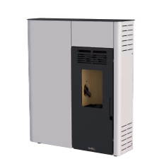 ESTUFA DE PELLET EXTRAPLANA BOREAL MODELO SLIM 12 KW - Imagen 4