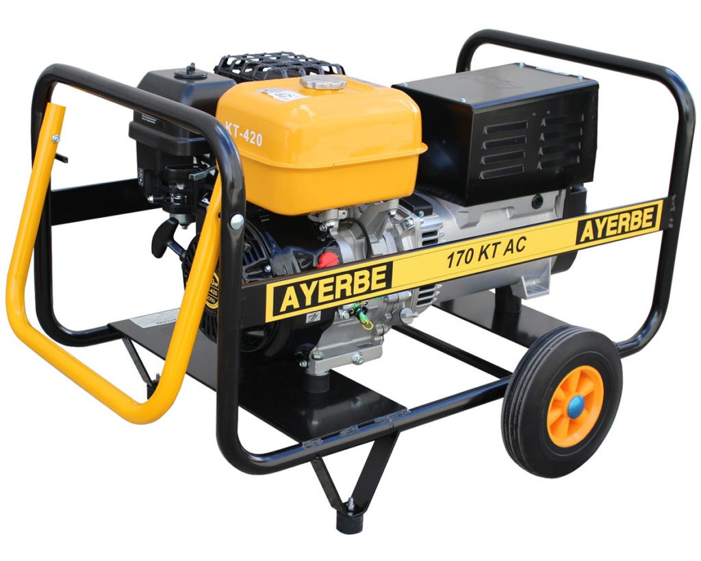 GRUPOS ELECTRÓGENOS Y MOTOSOLDADURAS - AYERBE 170 KT CA - Imagen 2