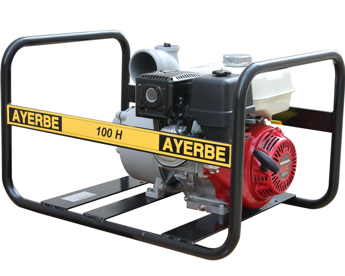 MOTOBOMBAS BAJA PRESIÓN AUTOASPIRANTES - AYERBE 100 HONDA MOTOBOMBA