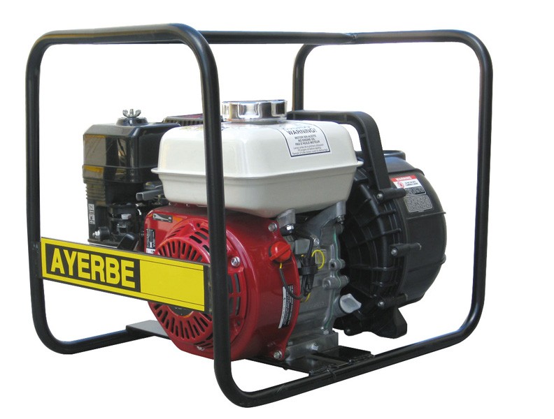 MOTOBOMBA LIQUIDOS ESPECIALES AYERBE 50 INOXIDABLE MOTOR HONDA AUTOASPIRANTE - Imagen 2