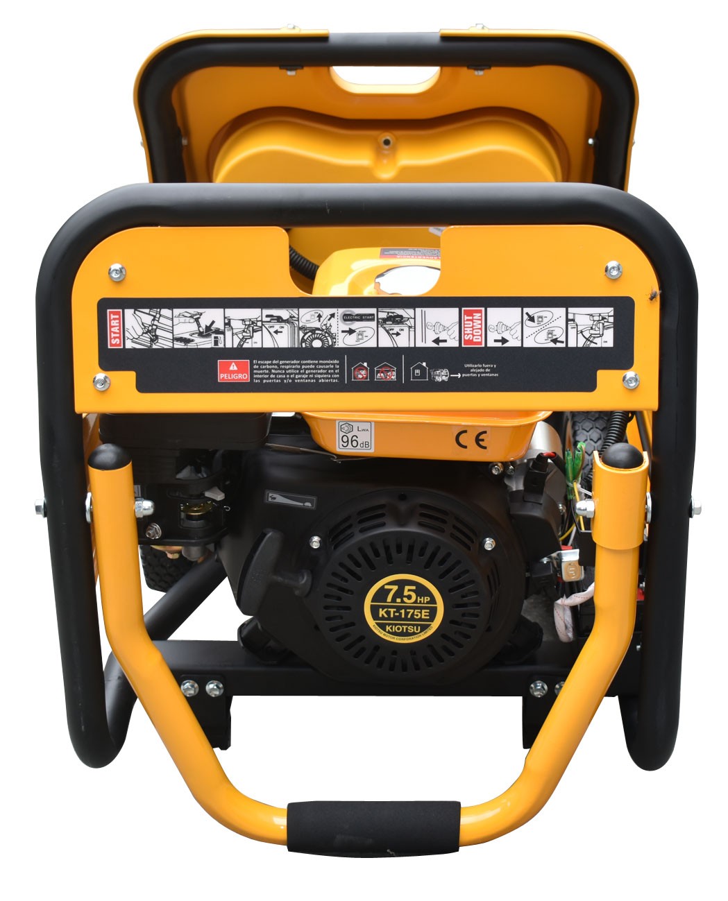 GENERADOR A GASOLINA AVR MOTOR KIOTSU LX3300 - Imagen 3