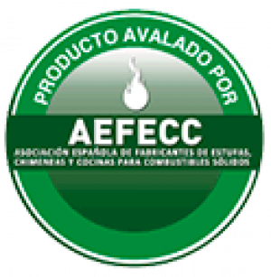 CHIMENEA DE LEÑA CALEFACTORA LACUNZA MODELO SARRIA 16 ECO - Imagen 4
