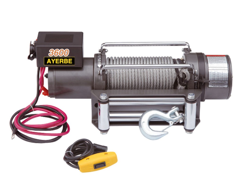ELEVACIÓN - AY – 3600 – DC Cabrestante eléctrico