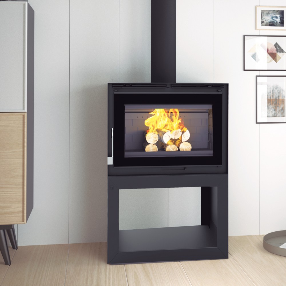 ESTUFA LEÑA DISEÑO FM MODELO EZ-270-FK