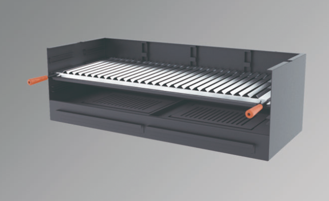 BARBACOA CARBÓN Y LEÑA MODELO BV-100 DE FM - Imagen 2