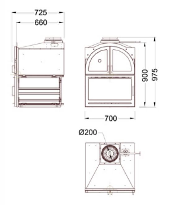 HORNO DE LEÑA HERGOM MODELO ARANDA - Imagen 6