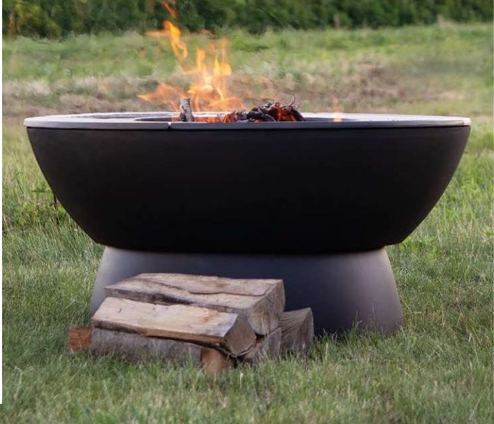 FIRE PIT BAJA DE HERGOM CUENCO EN HIERRRO FUNDIDO