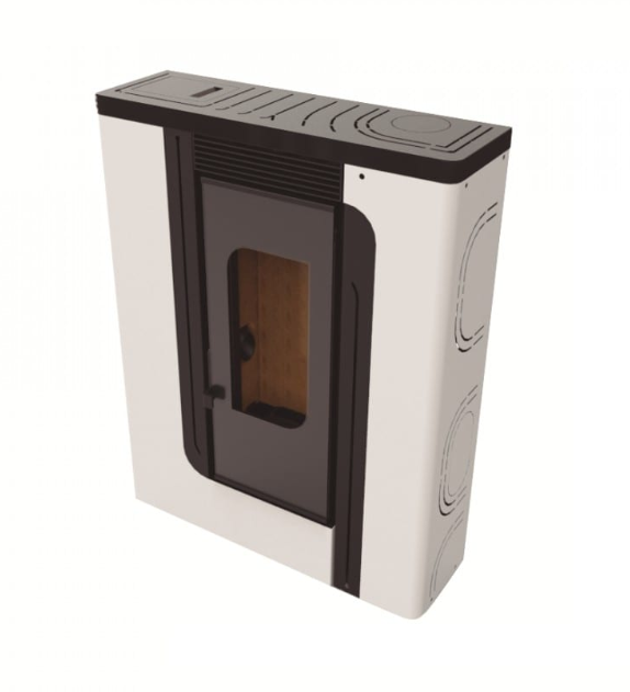 ESTUFA DE PELLETS AIRE PASILLO 9KW FM MODELO BP-300 - Imagen 2