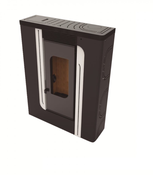 ESTUFA DE PELLETS AIRE PASILLO 9KW FM MODELO BP-300 - Imagen 4