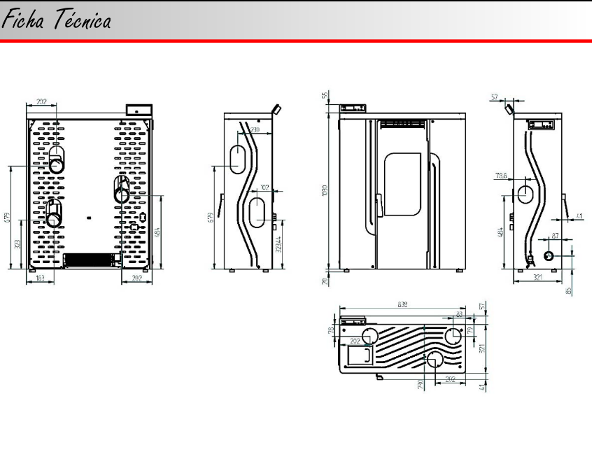 ESTUFA PELLETS FM MODELO BP-402 - Imagen 6