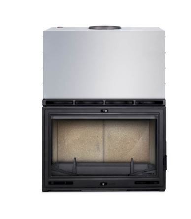 CHIMENEA DE LEÑA CALEFACTORA LACUNZA MODELO SARRIA 16 ECO - Imagen 2