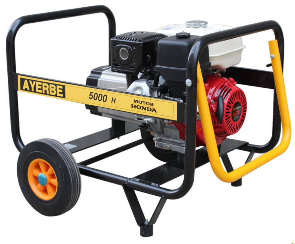 GENERADOR AYERBE 5000 H-MN HONDA GX-270 - Imagen 3
