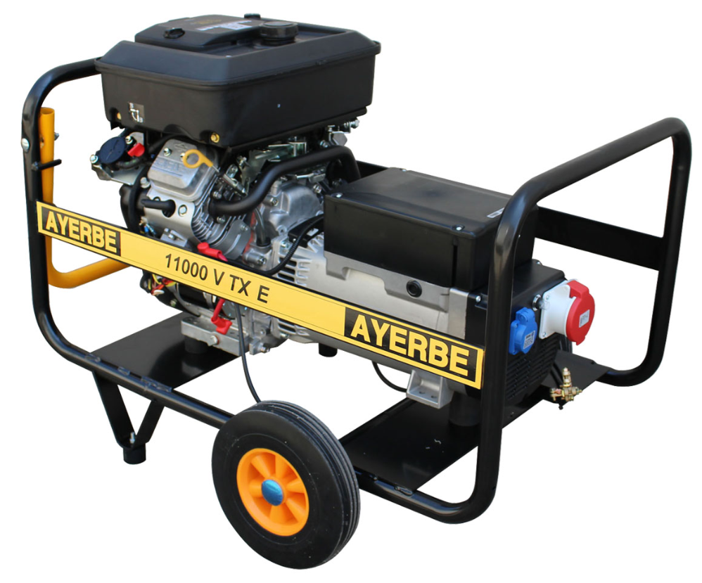 GENERADOR GASOLINA AYERBE 11000 V TX ARRANQUE ELECTRICO
