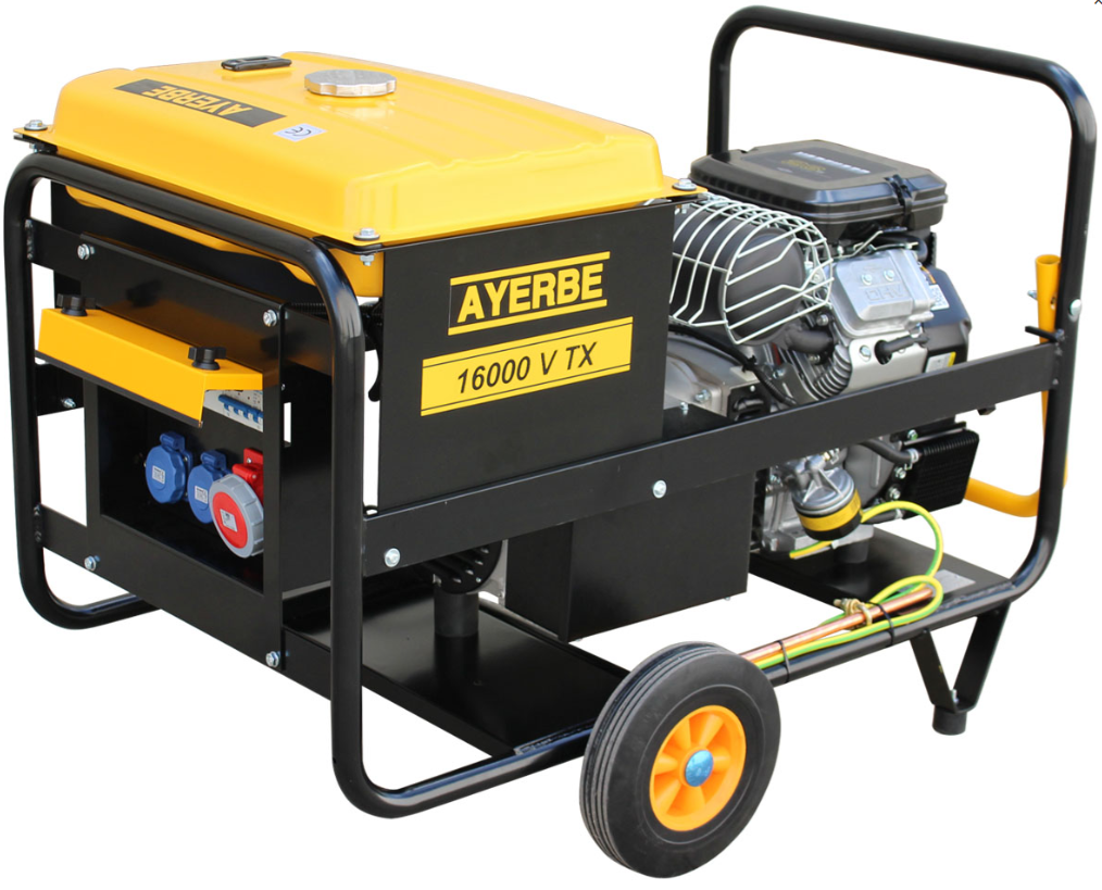 GENERADOR GASOLINA AYERBE 16000 V TX ARRANQUE ELECTRICO