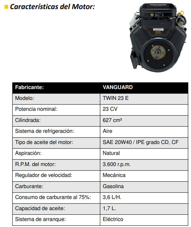 GENERADOR GASOLINA AYERBE 16000 V TX ARRANQUE ELECTRICO - Imagen 4