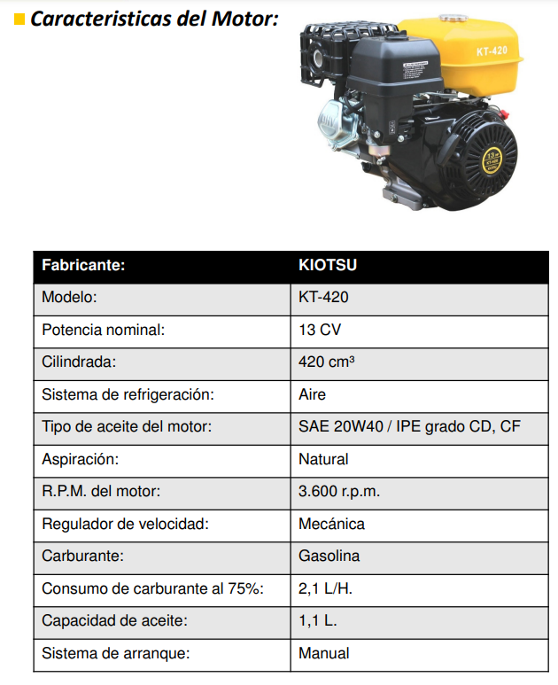 GENERADOR AYERBE 5000 MN - Imagen 5