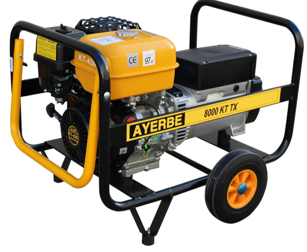 GENERADOR GASOLINA AYERBE 8000 KIOTSU TX - Imagen 2