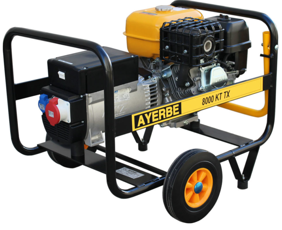 GENERADOR GASOLINA AYERBE 8000 KIOTSU TX - Imagen 3