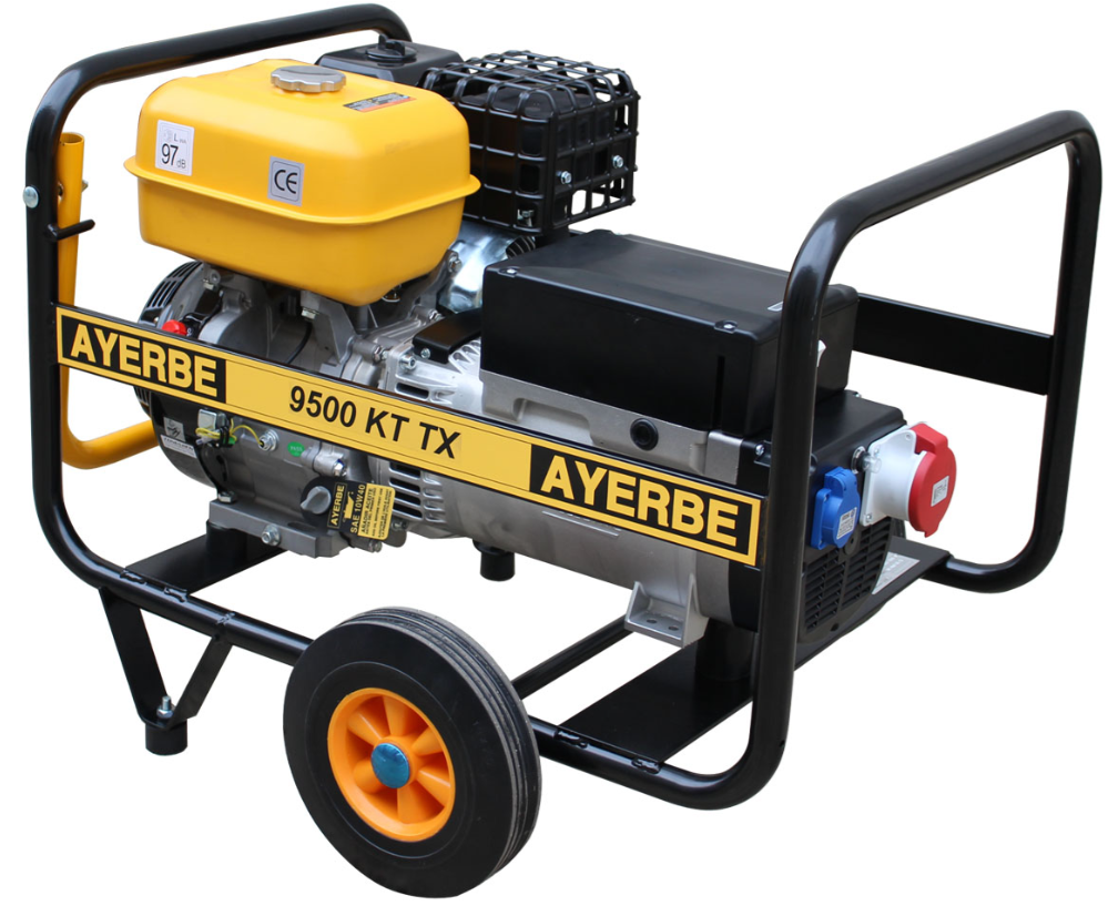 GENERADOR GASOLINA AYERBE 9500 KIOTSU TX ARRANQUE ELECTRICO - Imagen 4