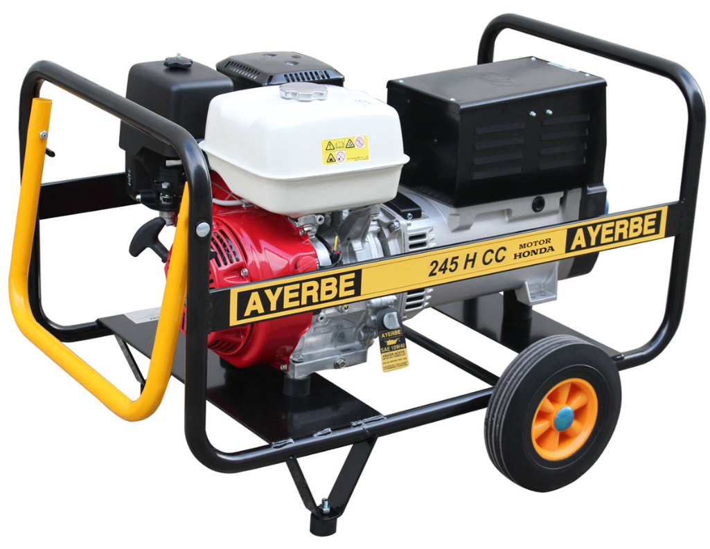 GRUPOS ELECTRÓGENOS Y MOTOSOLDADURAS - AYERBE 245 H – CC - Imagen 3