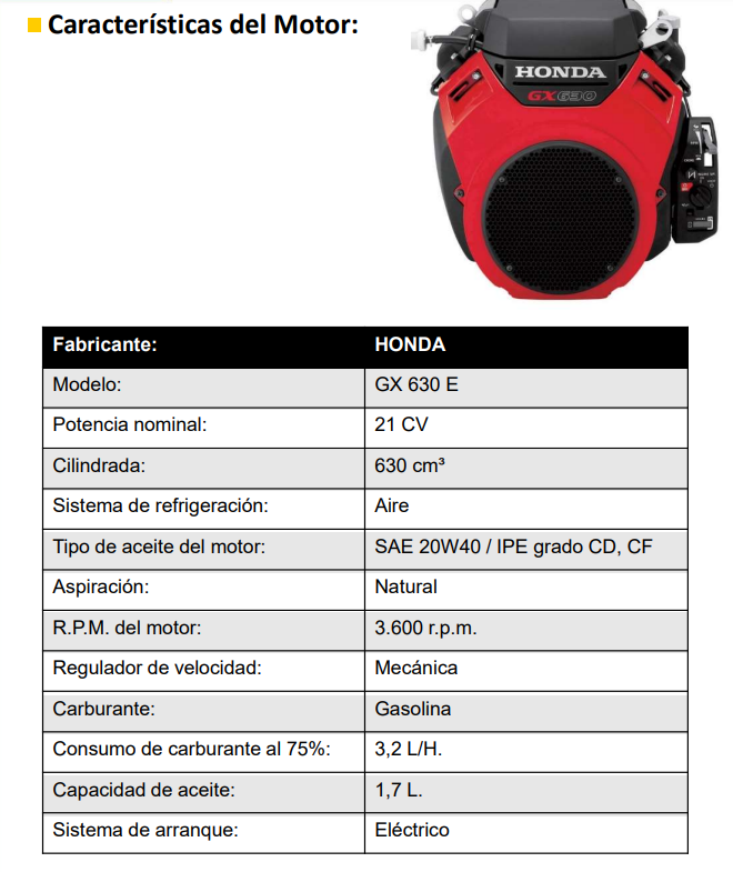 GRUPOS ELECTRÓGENOS Y MOTOSOLDADURAS - AYERBE 290 H – CC – TX - Imagen 4