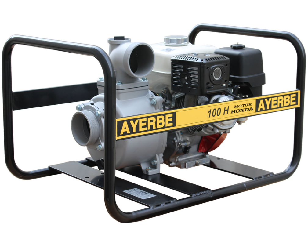 MOTOBOMBAS BAJA PRESIÓN AUTOASPIRANTES - AYERBE 100 HONDA MOTOBOMBA - Imagen 2