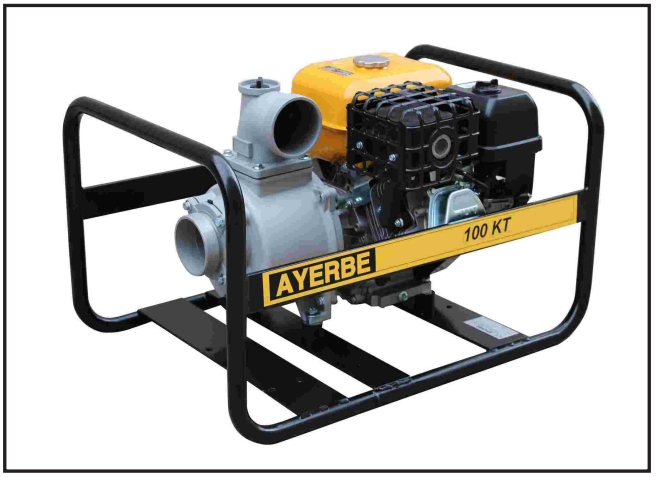 MOTOBOMBAS BAJA PRESIÓN AUTOASPIRANTES - AYERBE 100 KIOTSU MOTOBOMBA - Imagen 2